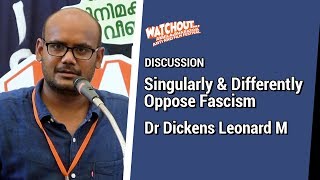 Singularly and Differently Oppose Fascism  Dr Dickens Leonard M  Discussion [upl. by Atinauj851]