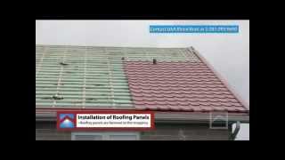 Metal Roof Installation [upl. by Haag]