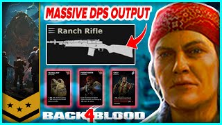 Nightmare High Damage Ranch Rifle Deck Build  Back 4 Blood Post Update Nightmare Deck Build 2022 [upl. by Weissman]