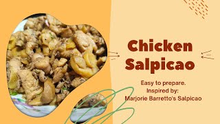 Chicken Salpicao  Easy Version [upl. by Ariahaj342]