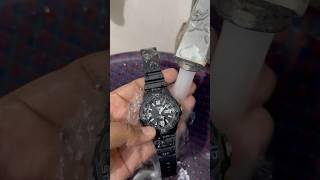 Water test of casio mrw 200 trending watch casiobrand casio shorts [upl. by Leihcim]