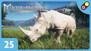 Myth of Empires 25 On cherche des cornes de rhinocéros  FR [upl. by Nongim]