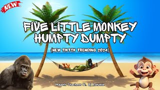 Five Little Monkey Humpty Dumpty  Dj Ronzkie Remix  New Tiktok 2024 trending tiktok [upl. by Noicnecsa]