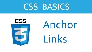 Styling Anchor Links  CSS Basics [upl. by Huston]