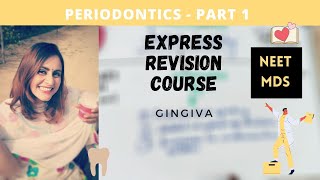 express revision  periodontics part 1 [upl. by Annaitsirhc]