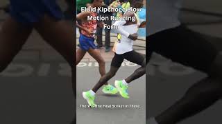 Eluid Kipchoge Slow Motion Running Form shorts [upl. by Ahsatak]