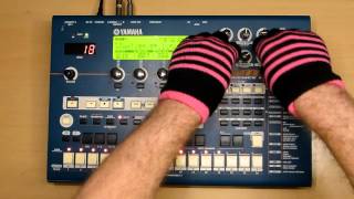 Yamaha RM1x 6 quotClean Your Boxquot Oldskool Electro Style Track November 2013 [upl. by Tsuda]