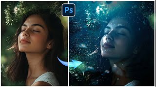 Underwater Effect in Photoshop  Tutorial  Photo Manipulation [upl. by Marcela]