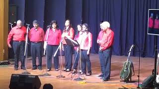 Augustine Paul singing on stage with Octet Cantabile [upl. by Cary]