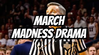 Refs Under Fire Controversial Foul Call in SamfordKansas March Madness Thriller [upl. by Hahnert89]