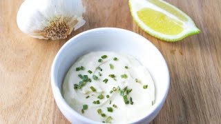 How To Make 5 Minute Garlic Aioli [upl. by Derward]