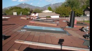 How to Install Repair and Replace a Skylight [upl. by Mixie]