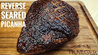 Pellet Grill Picanha Traeger Grill Reverse Sear [upl. by Ettedualc43]