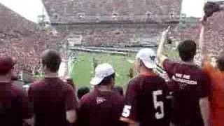 Virginia Tech Home Opener Enter Sandman Entrance [upl. by Wellesley]