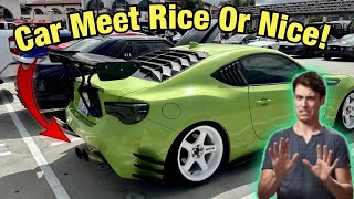 Its 2024 HOW ARE PEOPLE STILL DOING THIS  Car Meet Rice Or Nice [upl. by O'Neill]