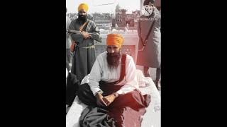 Sant jarnail singh ji bhindrawale bhindrawale santjarnailsinghbhindranwale religion veiws [upl. by Burnie670]