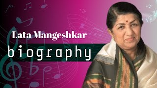 quotThe Musical Journey of Lata Mangeshkarquot  Real Biopic [upl. by Swanhildas]