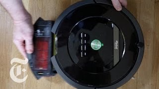 Roomba 880 Review  State of the Art  The New York Times [upl. by Hnilym]