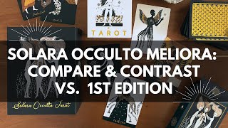 SOLARA OCCULTO MELIORA Compare Contrast amp Walkthrough vs 1st Edition 🖤 [upl. by Willy]