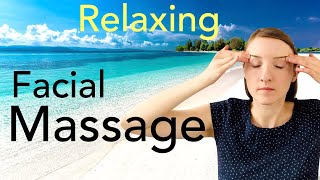 FACIAL MASSAGE Relaxing Bells Palsy Stretching Relaxation Techniques for your face [upl. by Maidel926]