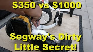 Segways Dirty Little Secret  Ninebot mini Upgrade to Segway miniPRO 4K [upl. by Emawk558]