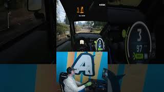 POWERFUL PRECISION POV wrcgameplay wrcgame wrc wrcrally rally shorts short [upl. by Aicsila]