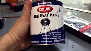 High heat Krylon paint [upl. by Keli]