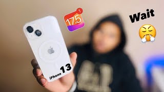 iPhone 13 on iOS 175  New Update  Full Review [upl. by Yclek374]