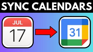 How To Sync Apple Calendar With Google Calendar [upl. by Odracer112]