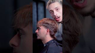 Fringe mullet passo per passo barber hairtutorial viralbarbers [upl. by Colner]