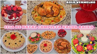 CEIA DE NATAL COMPLETA  RECEITAS SIMPLES LINDAS E DELICIOSAS [upl. by Sylera249]