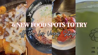 6 New Food Spots To Try Off The Las Vegas Strip Henderson NV [upl. by Ethe]