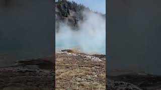 Hot Geiser Yellowstone [upl. by Kcerb]