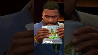 Franklin Clinton 2013vs2024 gta5 vs shorts [upl. by Marijn]