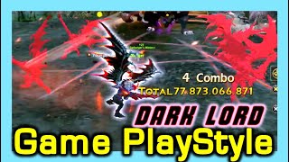 Dark Lord Game PlayStyle  Dragon Nest Korea 2024 June [upl. by Gerianna]