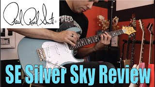 Brutally Honest Gear Review 7 PRS SE SILVER SKY [upl. by Schafer]