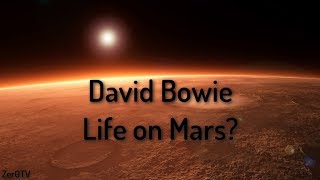 David Bowie  Life on Mars  lyrics [upl. by Ermengarde352]