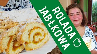 🍎 Prosta rolada jabłkowa do sobotniej kawy [upl. by Jillana]