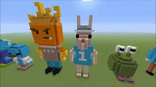 Robot 64 Statues  Minecraft [upl. by Iegres]