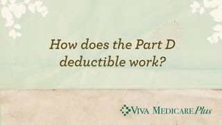 How does the Part D Deductible work [upl. by Lengel61]