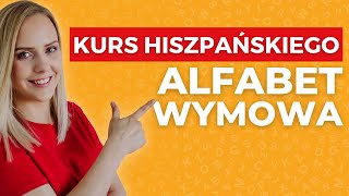 Hiszpański alfabet wymowa i literowanie  Język hiszpański dla początkujących [upl. by Sheba905]