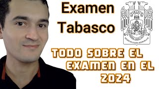 Examen de admisión UJAT Tabasco 2024  Todo sobre el examen [upl. by Raddy780]