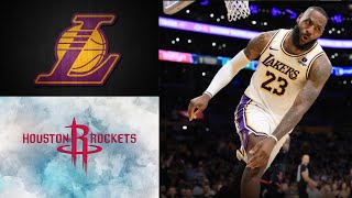 Lakers vs Rockets  Lakers GameTImeTV  Lakers Team Highlights [upl. by Sivrup]