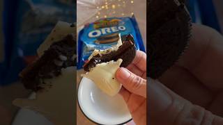 Cheese and Oreos 🍪🧀 snack eating tastetest food foodies foodie funfood foodreview [upl. by Anselmi465]