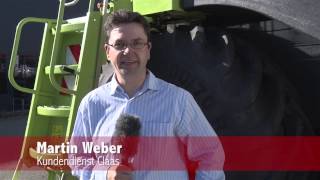 AGRAMA Neuheiten 2014  Folge 6 von 7 Kundendienst CLAAS [upl. by Julienne461]