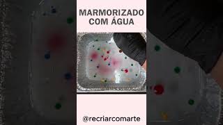 COMO FAZER MARMORIZADO COM ÁGUA EM PAPEL DICAS INCRÍVEIS NO EP 3 🎨✨📜 [upl. by Haidebej]