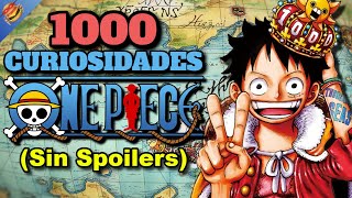 🍔1000 Curiosidades de One Piece🍔 [upl. by Atteloj]