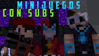 MinecraftMinijuegos Con Subs Que los juegos empiecen 1 c MrGaficTheJasonDJ [upl. by Tilagram282]