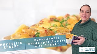 Ovenschotel Aardappel Anders met Gehakt [upl. by Inuat]