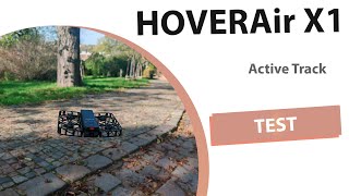 HOVERAir X1 Active Track start z ruky [upl. by Enyrehtac]